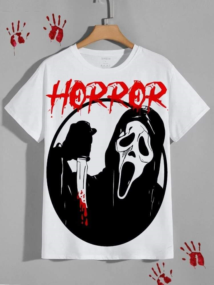 Scream Horror Halloween (TRANSFER) | Nita's Sublimation Blanks­™