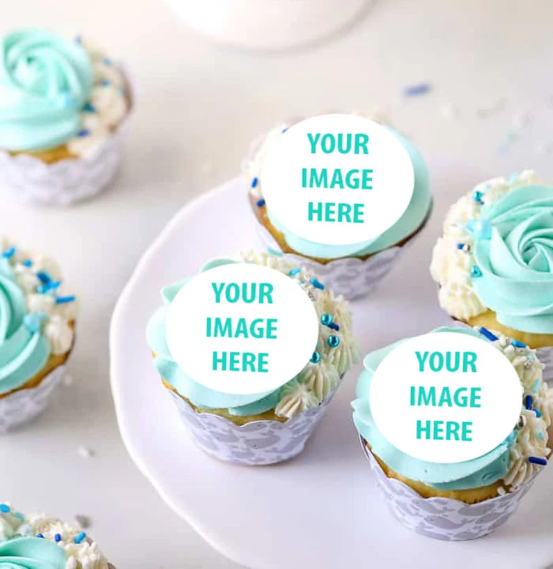 Edible Cupcake Topper | Nita's Sublimation Blanks™