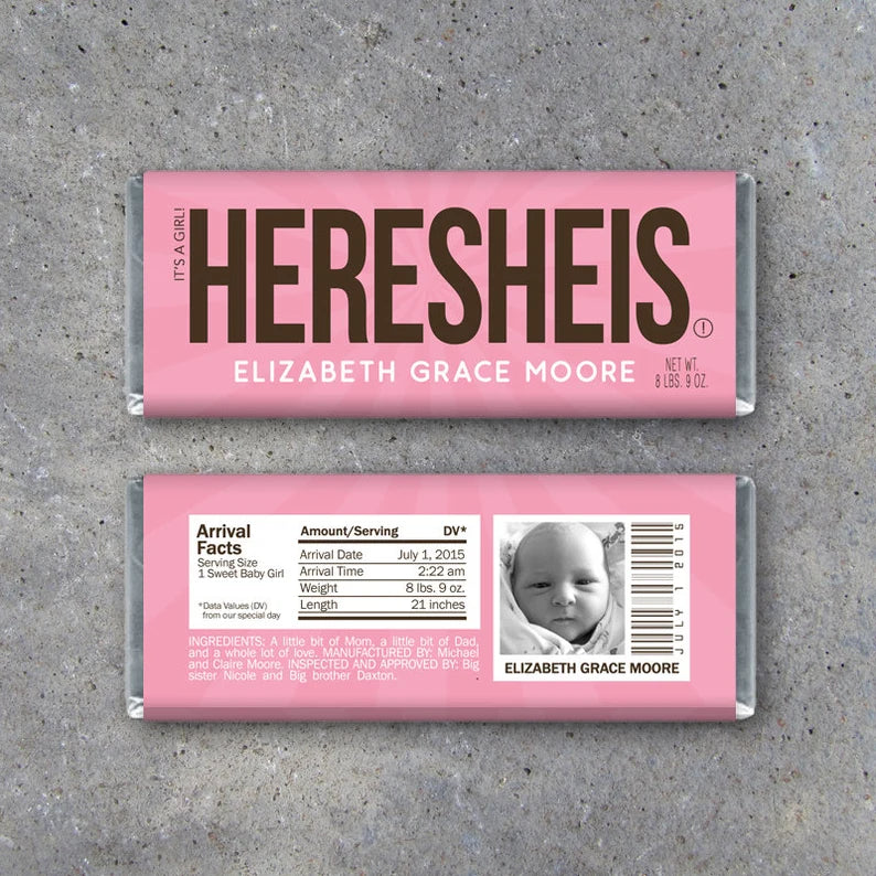 Hersey Candy Bar Wraps Prints