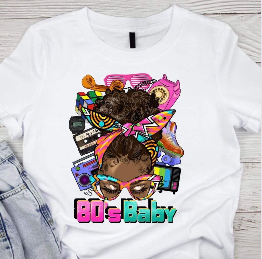 80's Baby (TRANSFER) | Nita's Sublimation Blanks­™