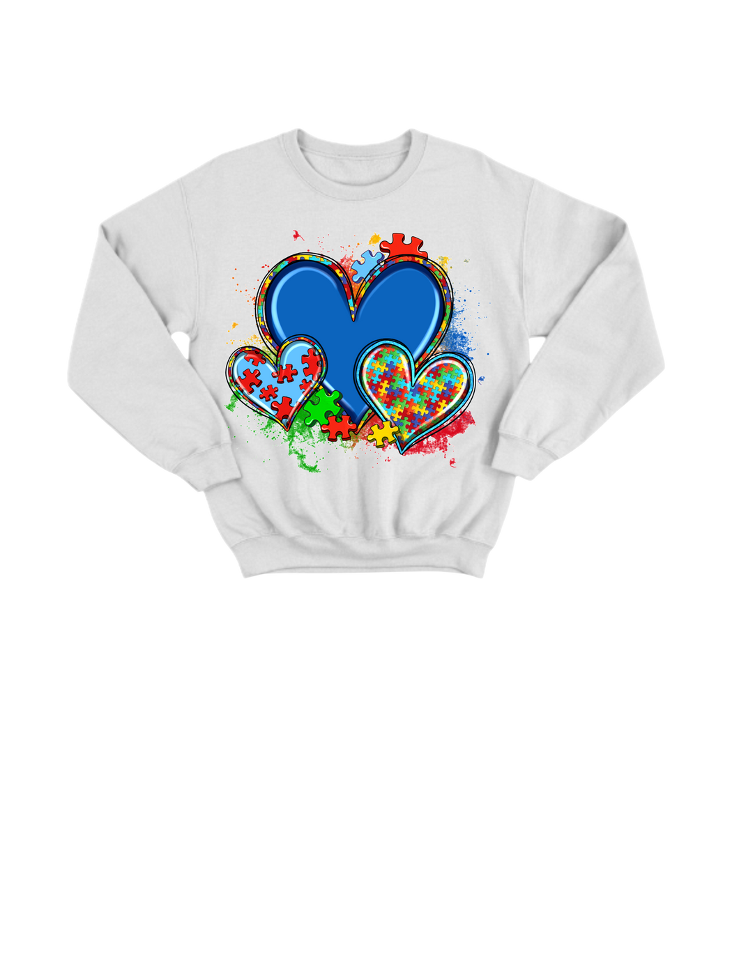 Autism Hearts (TRANSFER) | Nita's Sublimation Blanks­™